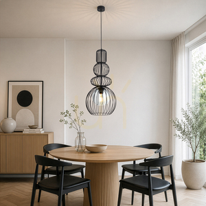 Závěsné svítidlo Kago Black 1 Xe27 small 1