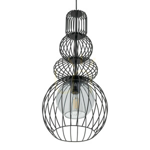Závěsné svítidlo Kago Black 1 Xe27 small 6