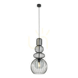 Závěsné svítidlo Kago Black 1 Xe27 small 8