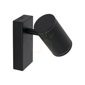 Nexo Black GU10 nástěnné svítidlo IP44 small 2