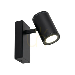 Nexo Black GU10 nástěnné svítidlo IP44 small 4