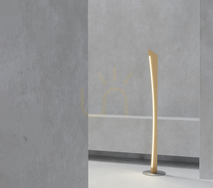 Stojací lampa Ziad, olejovaný dub/matný nikl, 1xLED 33 W, Ø 30 cm small 4