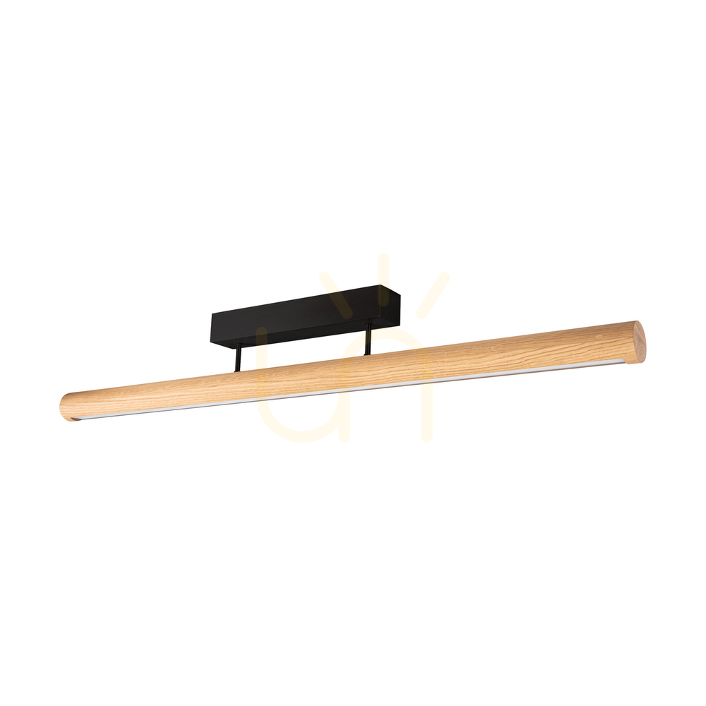 Kontrola Stropní svítidlo Conor, olejovaný dub/černá, 1xLED 34,5 W, osvětlení nahoru i dolů, 120 cm Stropní svítidlo Conor, olejovaný dub/černá, 1xLED 34,5 W, osvětlení nahoru i dolů, 120 cm