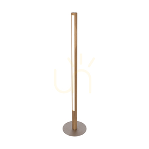 Stojací lampa Conor, olejovaný dub/matný nikl, 1xLED 32 W, Ø30 cm 1 Stojací lampa Conor, olejovaný dub/matný nikl, 1xLED 32 W, Ø30 cm small 1