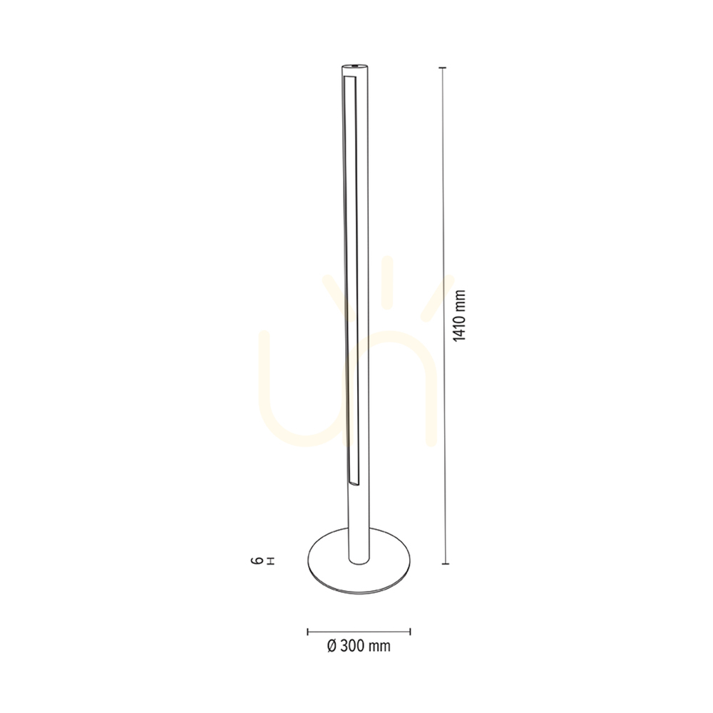 Zobrazit Stojací lampa Conor, olejovaný dub/matný nikl, 1xLED 32 W, Ø30 cm Stojací lampa Conor, olejovaný dub/matný nikl, 1xLED 32 W, Ø30 cm