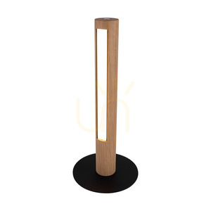 Stolní lampa Conor, olejovaný dub/černá, 1xLED 9 W, Ø 20 cm 1 Stolní lampa Conor, olejovaný dub/černá, 1xLED 9 W, Ø 20 cm small 1