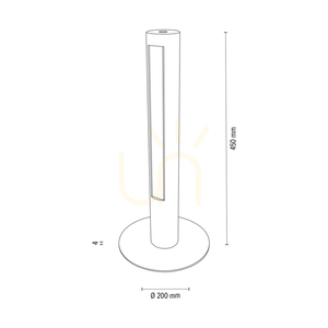 Stolní lampa Conor, olejovaný dub/černá, 1xLED 9 W, Ø 20 cm 4 Stolní lampa Conor, olejovaný dub/černá, 1xLED 9 W, Ø 20 cm small 4