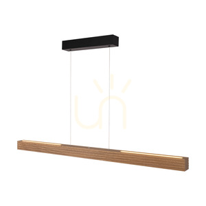 Závěsné svítidlo Riflet, olejovaný dub/černá, 3×LED, 47 W, osvětlení nahoru i dolů, 120 cm 3 Závěsné svítidlo Riflet, olejovaný dub/černá, 3×LED, 47 W, osvětlení nahoru i dolů, 120 cm small 3