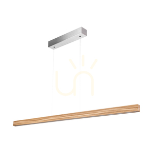 Závěsné svítidlo Riflet, olejovaný dub/matný nikl, 3×LED, 28 W, osvětlení nahoru i dolů, 120 cm 0 Závěsné svítidlo Riflet, olejovaný dub/matný nikl, 3×LED, 28 W, osvětlení nahoru i dolů, 120 cm small 0
