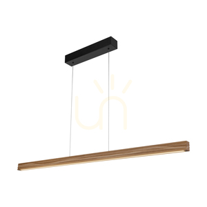 Závěsné svítidlo Riflet, olejovaný dub/černá, 3xLED, 28 W, osvětlení nahoru i dolů, 120 cm 1 Závěsné svítidlo Riflet, olejovaný dub/černá, 3xLED, 28 W, osvětlení nahoru i dolů, 120 cm small 1