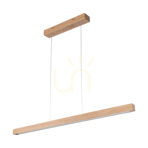 Kontrola Závěsné svítidlo Smal CCT, olejovaný dub, 1xLED, 33,4 W, 100 cm