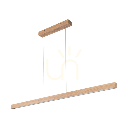 Kontrola Závěsné svítidlo Smal CCT, olejovaný dub, 1xLED, 36,9 W, 120 cm