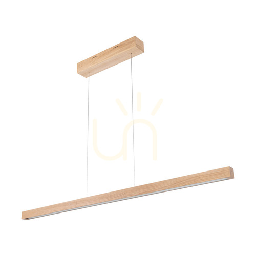 Kontrola Závěsné svítidlo Smal CCT, olejovaný dub, 1xLED 36,9 W, osvětlení nahoru i dolů, 120 cm