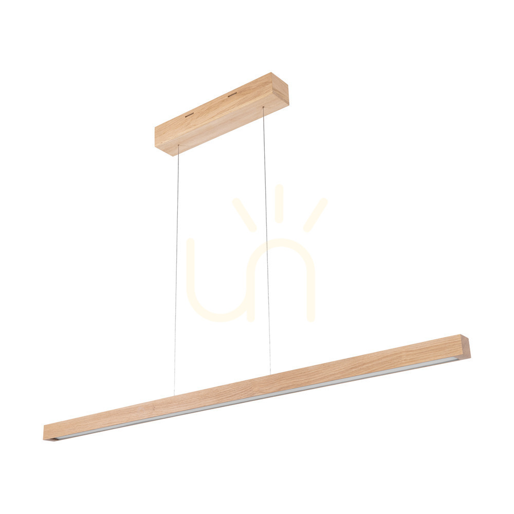 Smal CCT Pendant Light, Oiled Oak, 1xLED 36.9 W, Up&Down, 120 cm