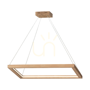 Závěsné svítidlo Legno, olejovaný dub, 1xLED 33 W, světlo směřující nahoru i dolů, 84 cm small 1