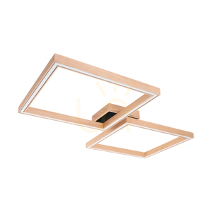 Stropní svítidlo / nástěnné svítidlo Ramme, olejovaný dub/černá, 2xLED, 48 W, 89 cm 2 Stropní svítidlo / nástěnné svítidlo Ramme, olejovaný dub/černá, 2xLED, 48 W, 89 cm small 2