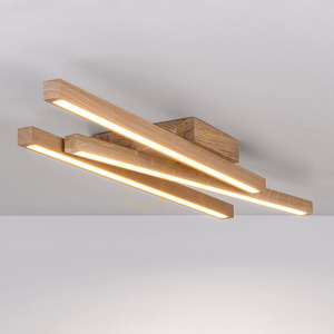 Stropní svítidlo / nástěnná lampa Linus, olejovaný dub, 3xLED, 29 W, 84,5 cm small 4