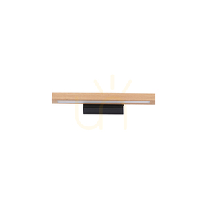 Nástěnné svítidlo Aqua Luce, olejovaný dub/černá, 1xLED 6 W, 40 cm small 2