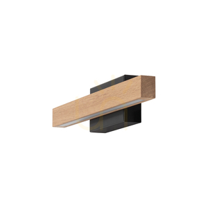 Nástěnné svítidlo Aqua Luce, olejovaný dub/černá, 1xLED 6 W, 40 cm small 0