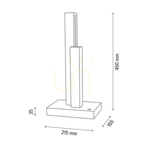 Stolní lampa Soho, olejovaný dub, 2×LED 10 W, 21,5 cm 5 Stolní lampa Soho, olejovaný dub, 2×LED 10 W, 21,5 cm small 5