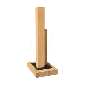 Stolní lampa Soho, olejovaný dub/černá, 2×LED 10 W, 21,5 cm small 2