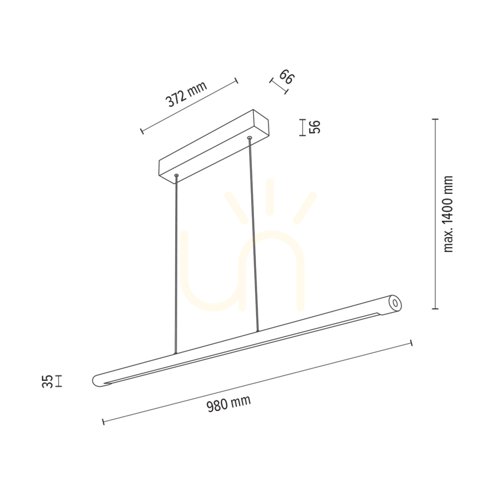 Náhled Závěsné svítidlo Razmus, olejovaný dub/matný nikl, 1xLED 28 W, osvětlení nahoru i dolů, 98 cm Závěsné svítidlo Razmus, olejovaný dub/matný nikl, 1xLED 28 W, osvětlení nahoru i dolů, 98 cm