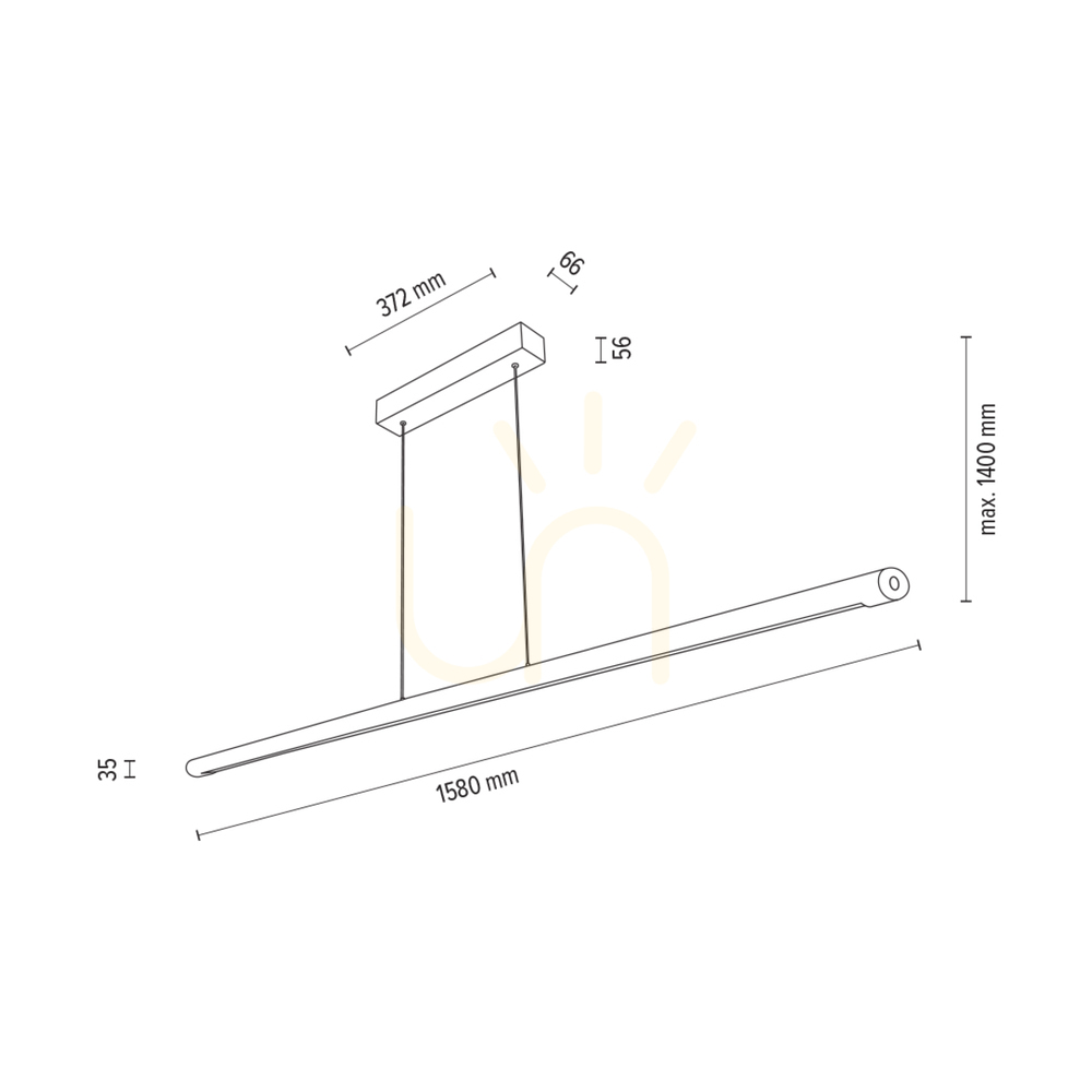 Náhled Závěsné svítidlo Razmus, olejovaný dub/matný nikl, 1xLED 46 W, osvětlení nahoru i dolů, 158 cm Závěsné svítidlo Razmus, olejovaný dub/matný nikl, 1xLED 46 W, osvětlení nahoru i dolů, 158 cm