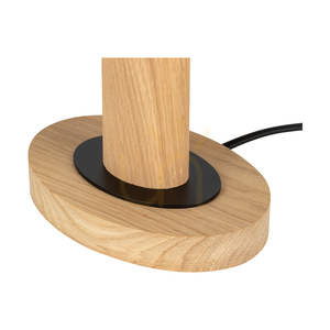 Stojací lampa Mercedes, olejovaný dub/černá, hnědo-černo-zlaté stínidlo, 1xE27, 25 cm 3 Stojací lampa Mercedes, olejovaný dub/černá, hnědo-černo-zlaté stínidlo, 1xE27, 25 cm small 3