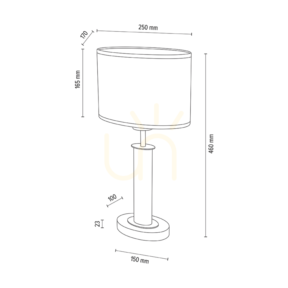 Kontrola Stojací lampa Mercedes, olejovaný dub/černá, hnědo-černo-zlaté stínidlo, 1xE27, 25 cm Stojací lampa Mercedes, olejovaný dub/černá, hnědo-černo-zlaté stínidlo, 1xE27, 25 cm
