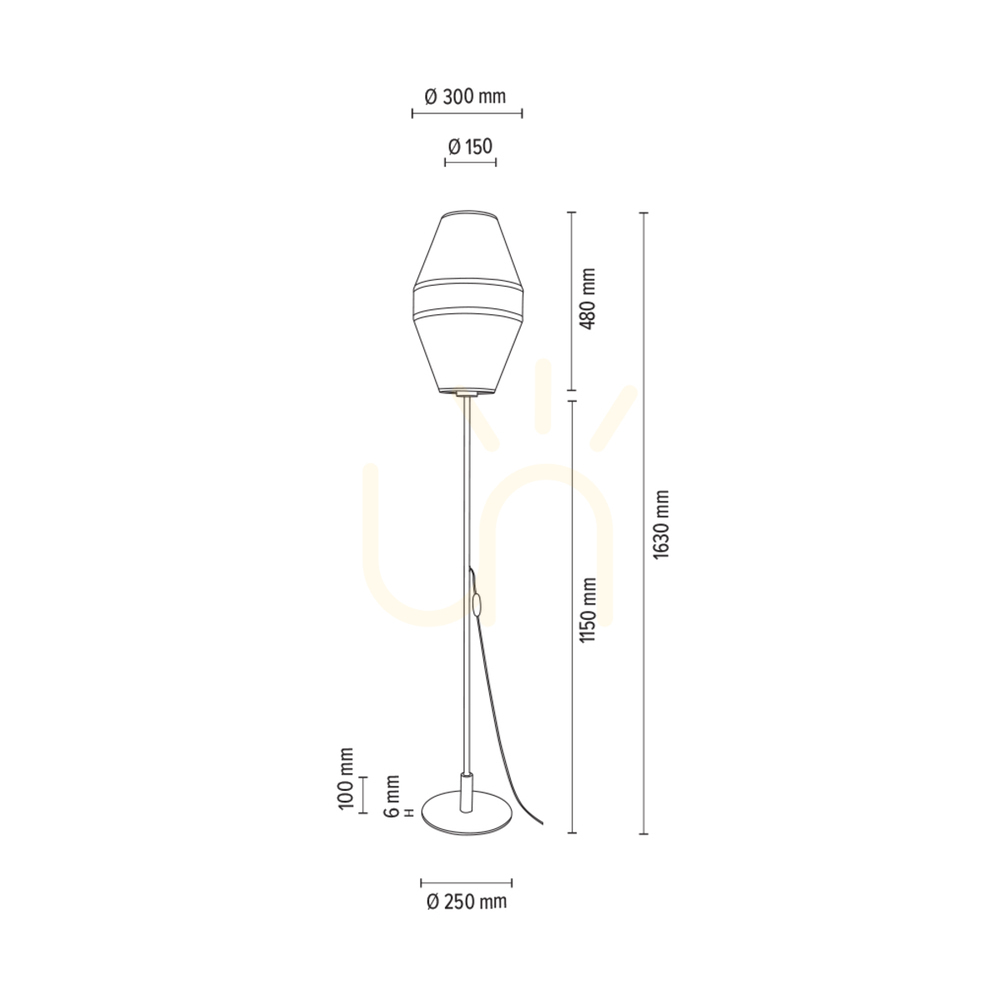 Zobrazit Stojací lampa Amigo, černá/olejovaný dub, béžové stínidlo, 1xE27, Ø30 cm Stojací lampa Amigo, černá/olejovaný dub, béžové stínidlo, 1xE27, Ø30 cm