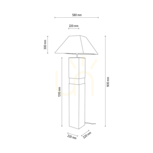 Stojací lampa Forte, olejovaný dub/matný nikl, béžové stínidlo, 1xE27, 58 cm 4 Stojací lampa Forte, olejovaný dub/matný nikl, béžové stínidlo, 1xE27, 58 cm small 4