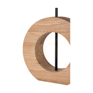 Stolní lampa Logan, olejovaný dub/černá, hnědo-černo-zlatý stínidlo, 1xE27, 36 cm 3 Stolní lampa Logan, olejovaný dub/černá, hnědo-černo-zlatý stínidlo, 1xE27, 36 cm small 3