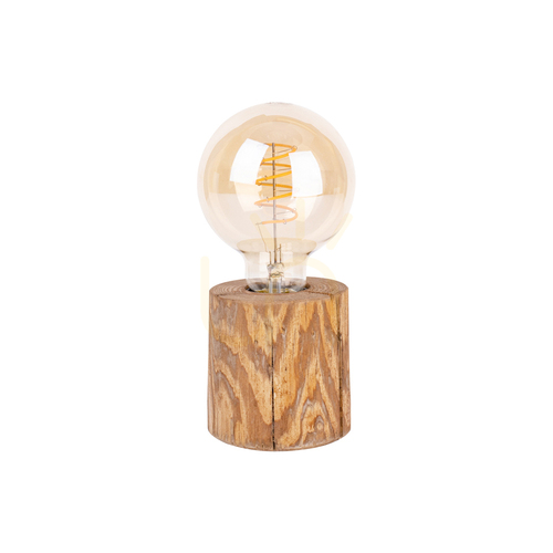 Kontrola Stolní lampa Core, hnědá, 1xE27, Ø 8–12 cm