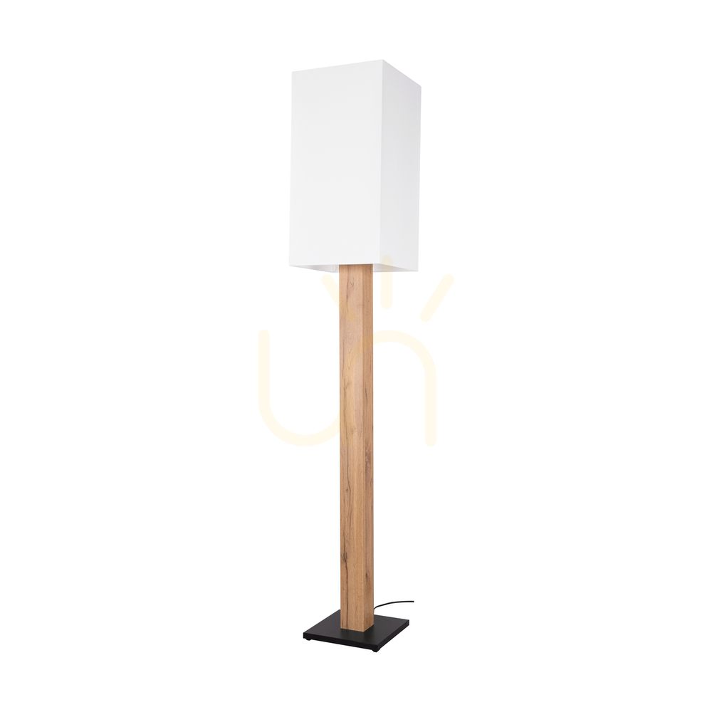 Kontrola Stojací lampa Nomma, dub/černá, bílé stínidlo, 1xE27, 30 cm Stojací lampa Nomma, dub/černá, bílé stínidlo, 1xE27, 30 cm