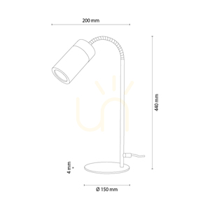 Stolní lampa Artemis, olejovaný dub/černá, 1xGU10, 6 W, 20 cm 1 Stolní lampa Artemis, olejovaný dub/černá, 1xGU10, 6 W, 20 cm small 1