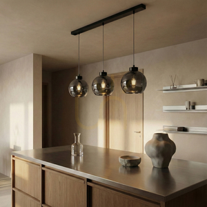Závěsné svítidlo Cameo Black, 3xE27, 100 cm small 1