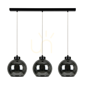 Závěsné svítidlo Cameo Black, 3xE27, 100 cm small 0
