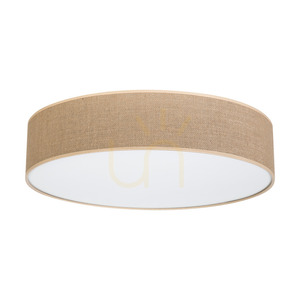 Stropní svítidlo Canva, bílé, béžový stínidlo, 4xE27, Ø58 cm 0 Stropní svítidlo Canva, bílé, béžový stínidlo, 4xE27, Ø58 cm small 0