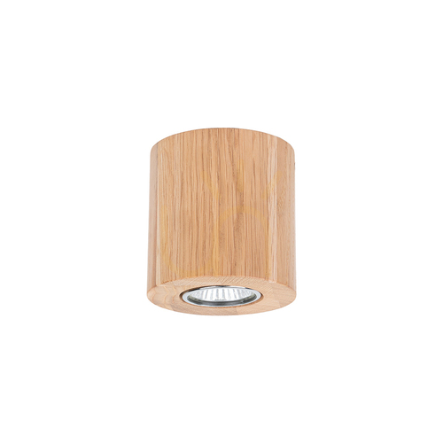 Kontrola Stropní svítidlo Pevex, olejovaný dub, 1xGU10, Ø10 cm