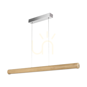 Závěsné svítidlo Conor, olejovaný dub/matný nikl, 1xLED 34,5 W, osvětlení nahoru i dolů, 120 cm 0 Závěsné svítidlo Conor, olejovaný dub/matný nikl, 1xLED 34,5 W, osvětlení nahoru i dolů, 120 cm small 0