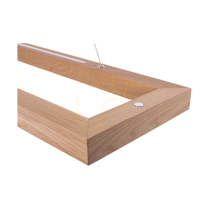 Závěsné svítidlo Legno, olejovaný dub/matný nikl, 3xLED, 68 W, osvětlení nahoru i dolů, 124,5 cm small 3