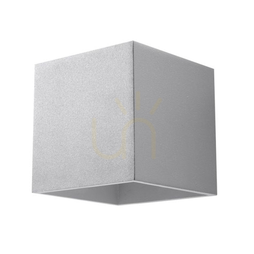Kontrola Nicold nástěnné svítidlo 1xG9 Max. 35 W, stříbrná, 12,5 cm