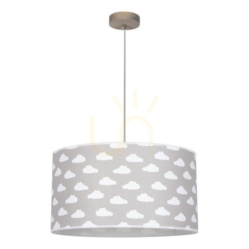 Kontrola Závěsné svítidlo Fiete, 1xE27, Max. 60 W, borovice mořená do šeda / chrom / čirá / šedobílá, Ø 45 cm