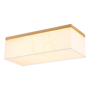 Stropní svítidlo Sedos, 4xE27, Max. 25 W, olejovaný dub/bílá, 70 cm small 1