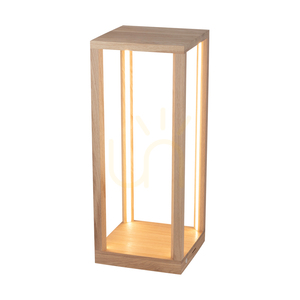 Stůl Tavoli 1xLED, 33 W, olejovaný dub/černá/dotykový stmívač, 25 cm small 2