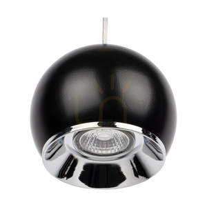 Závěsné svítidlo Spot Light BALL WOOD 5143374, olejovaný dub a černá, 3×GU10, 52 cm small 2