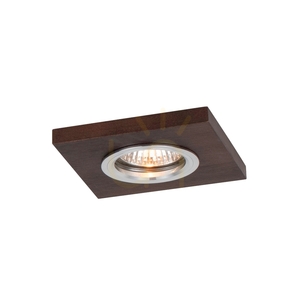 Zápustné stropní svítidlo Spot Light Vitar Wood 2515176 GU10 ořech/chrom 9,5 cm small 4