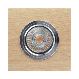 Čtvercové stropní svítidlo Vitar Wood, včetně 1 ks LED žárovky GU10 o výkonu 6 W, bříza, 9,5 cm small 0