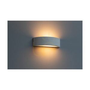 Nástěnné svítidlo Block 1×E27, max. 40 W, bílý beton a matné sklo, 35,5 cm small 1