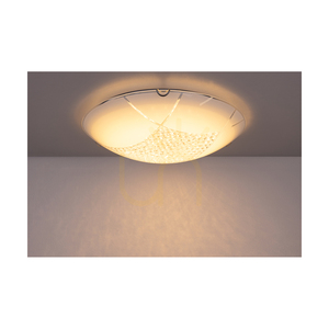 Stropní svítidlo Carolina, včetně 1 ks LED žárovky 2700 K, 18 W, chromovaný kov / bílý skleněný stínidlo, Ø 40 cm small 4